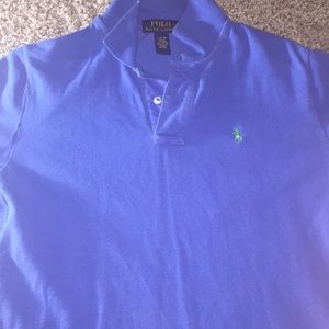 Blue and green Polo shirt
